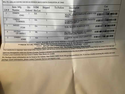 Photo of free CPAP supplies (Rialto) #1
