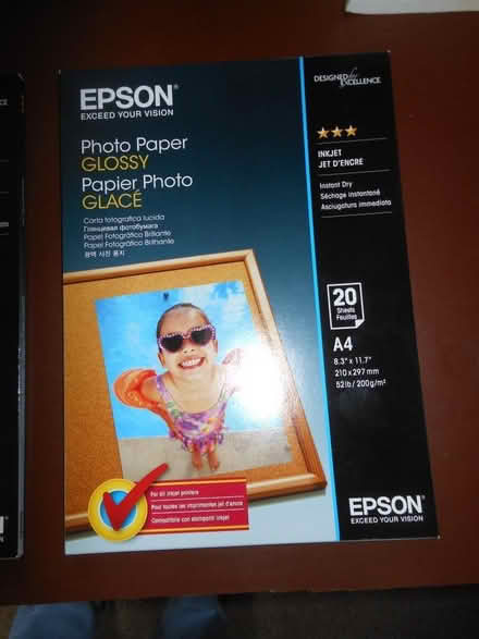 Photo of free Epson A4 Glossy Photo Paper (2) (Fairfield Park) #1