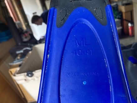 Photo of free Kids Snorkel fins size 40/41 blue (Whittlesford, CB22) #3