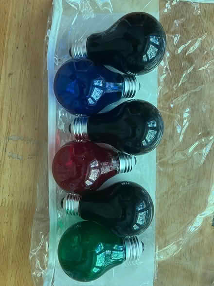Photo of free Colored light bulbs (near Rt 7 and Beulah Rd) #1