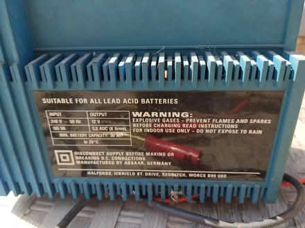 Photo of free Halfords car battery charger (SO15) #3