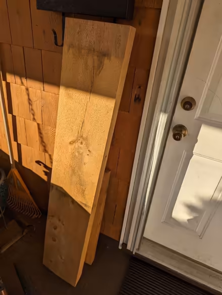 Photo of free 2" thick x 10" wide boards (Beacon, NY) #1