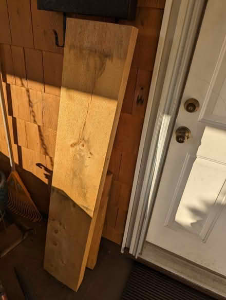 Photo of free 2" thick x 10" wide boards (Beacon, NY) #1