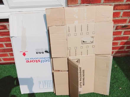 Photo of free Cardboard boxes (Fulwood PR2) #1