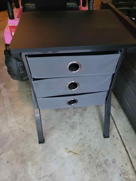 Photo of free Little table with cloth drawers (Chesterfield, mo) #2