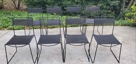 Photo of free CURB ALERT ** 8 Outdoor Chairs (Brookhaven) #1
