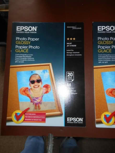 Photo of free Epson A4 Glossy Photo Paper (1) (Fairfield Park) #1