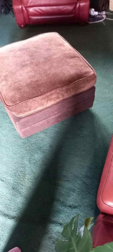 Photo of free Chocolate brown footstool (Bewdley DY12) #1