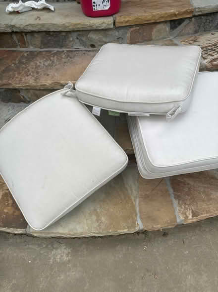Photo of free White cushions -4 (North Buckhead) #1