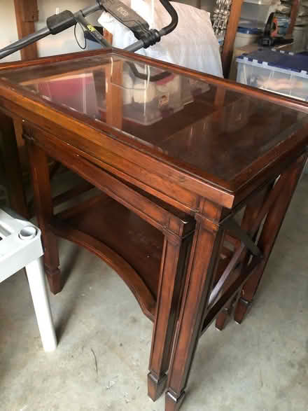 Photo of free Cherry nesting tables (West Dublin) #1