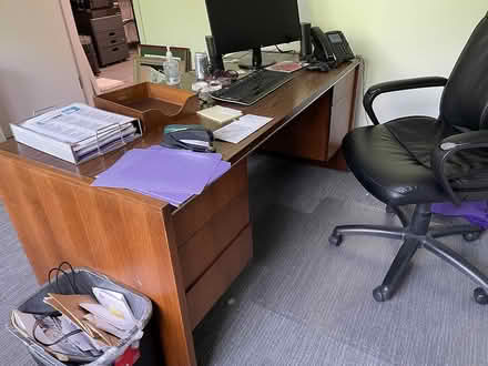 Photo of free Office desk- Used (Concord, MA) #1