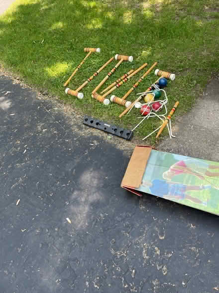 Photo of free Croquet set (Pittsford) #1