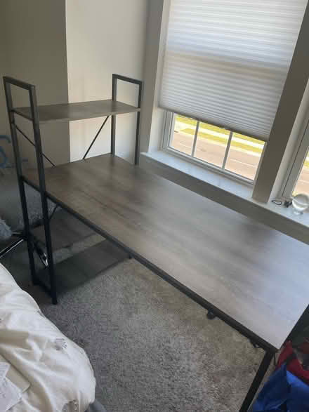 Photo of free Desk with adjoining Shelves (Landover, MD) #1
