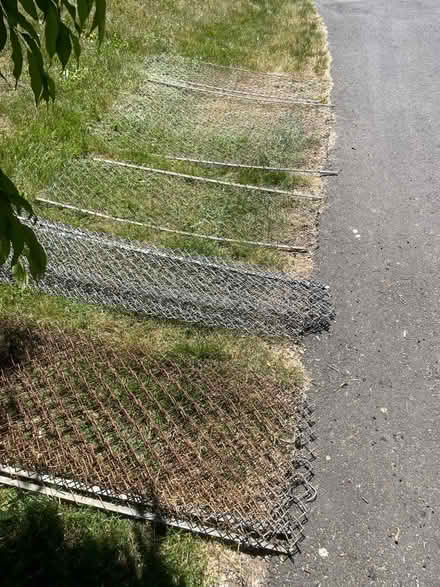 Photo of free Chain link and frame (Shelbourne Rd near Wingspread) #1