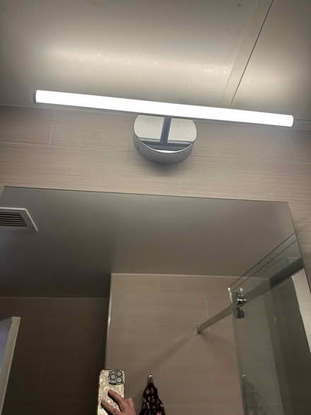 Photo of free West Elm bathroom vanity light (Harlem) #2
