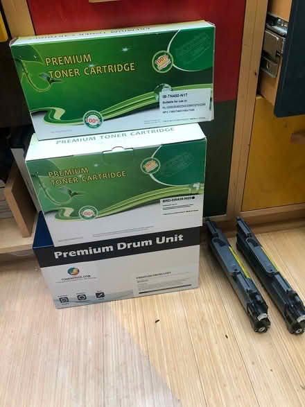 Photo of free Toner cartridges & Drum Unit (Canyon Village in Fairfax) #1