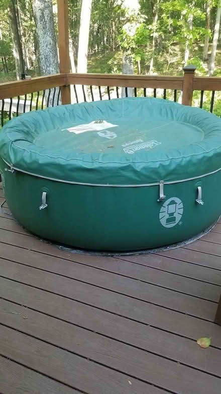 Photo of free Coleman Saluspa inflatable hot tub (Near Shaw's in Groton) #1