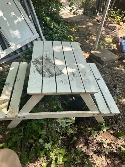 Photo of free Target Kids Picnic Table (Capitol Hill) #1