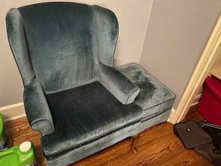 Photo of free Bed frame and chair (Gaisman Park) #3