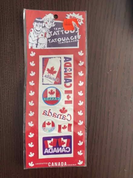 Photo of free CANADA Temporary Tattoos (Greenbank/West Hunt Club) #1