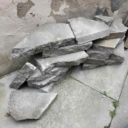 Photo of free Broken paving (South Gosforth NE3) #1