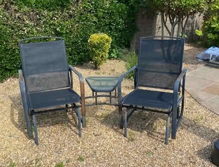 Photo of free Twin garden rocking seats (Bracklesham) #1