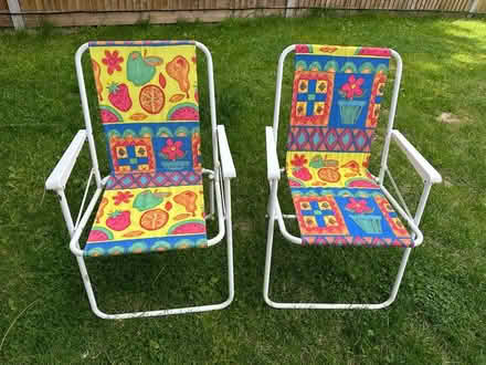 Photo of free Folding garden chairs (Hildenborough) #1