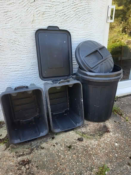 Photo of free Black bins (Hove, BN3) #1