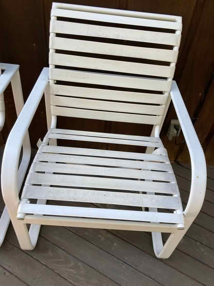 Photo of free Brown Jordan chairs-need of repair (San Anselmo, Winship area) #1