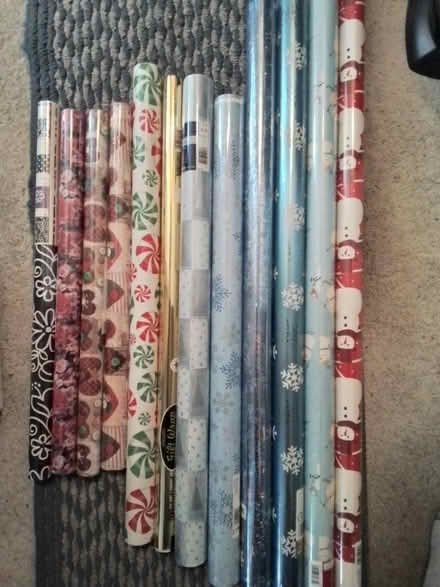 Photo of free 12 rolls of gift wrap (Larkfield) #1