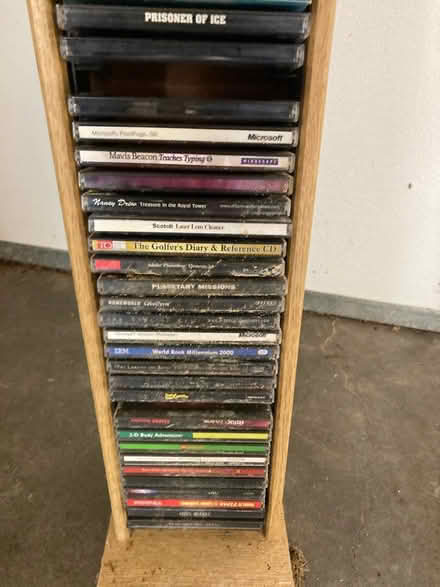 Photo of free Cd storage rack with lots of cds (South Seattle - Rainier Beach) #3