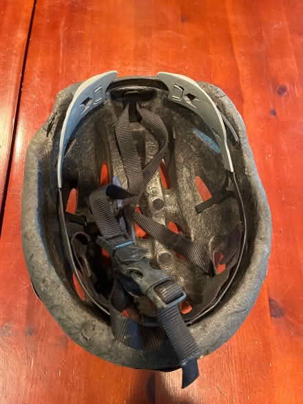 Photo of free Red and black Bike helmet (East Rochester) #2