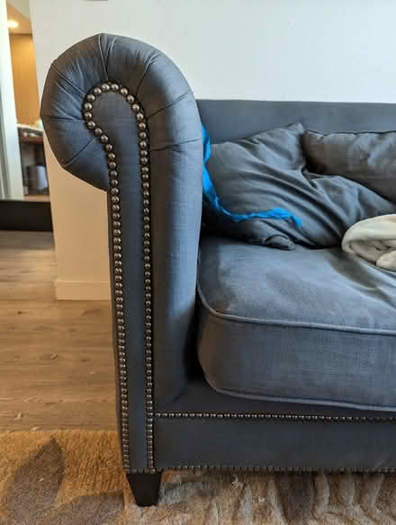 Photo of free Crate&Barrel Sofa—Reupholster ready (92 X 101) #1