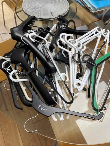 Photo of free Clothes hangers (Acton Lane) #1