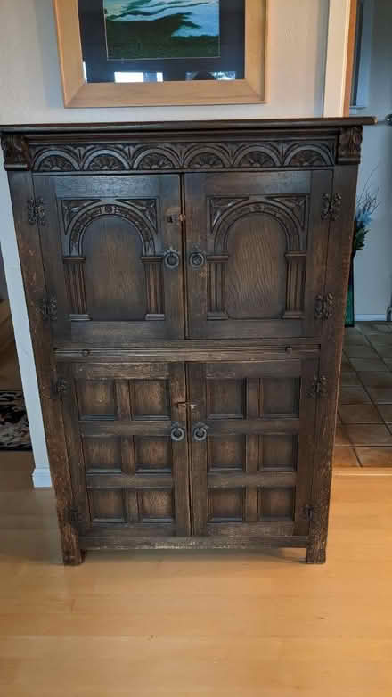 Photo of free Vintage Cocktail Cabinet/Dresser (South Corte Madera Storage) #1