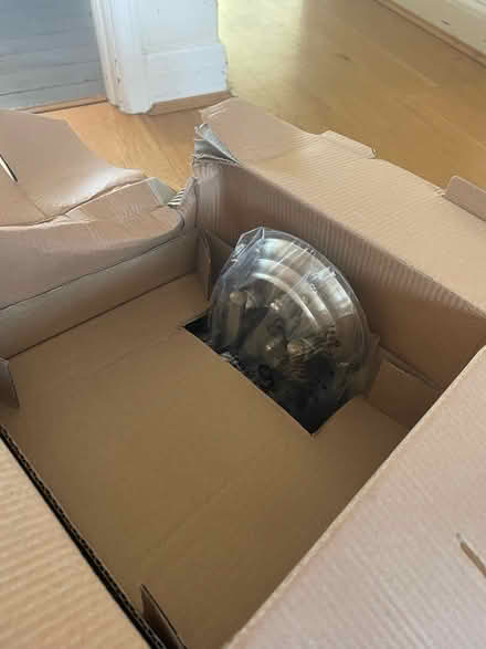 Photo of free B&Q Asterion 4 spot ceiling light (BN11) #2