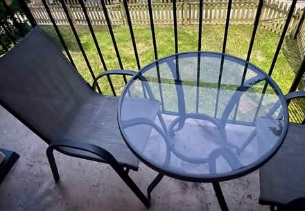 Photo of free 3 Piece Bistro Set (Takoma Park, MD) #2