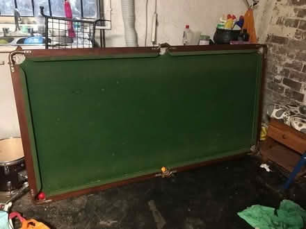 Photo of free Pool table - no legs (Burley LS6) #2