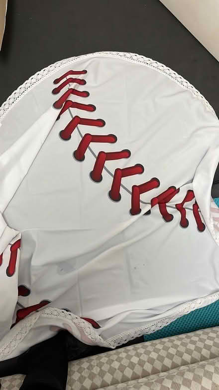 Photo of free 3 baseball cloth table clothes (Placerville) #1