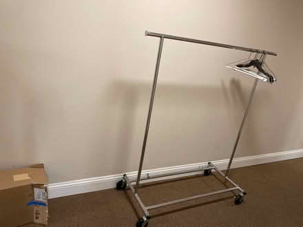 Photo of free Foldable clothes hanger (Belmont) #2