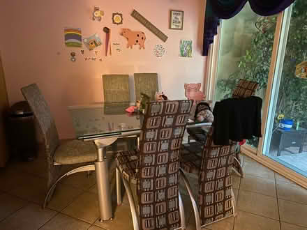 Photo of free Dining Table and 6 Chairs (San Dimas) #1