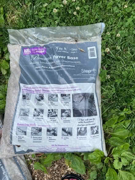 Photo of free Pavestone 2 bags of gravel base (Reston\Herndon) #1