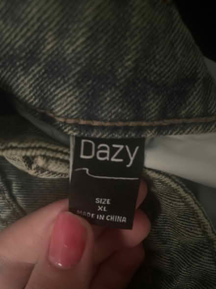 Photo of free shein dark wash jeans (will give location once mssged) #3