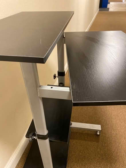 Photo of free Rolling stand up work desk (Belmont) #3