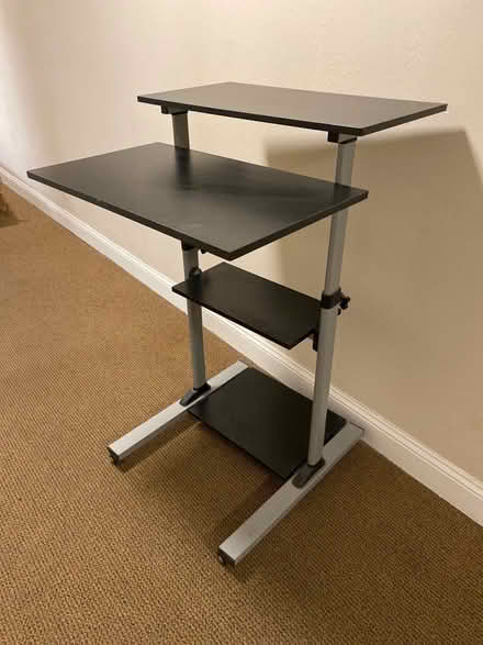 Photo of free Rolling stand up work desk (Belmont) #2