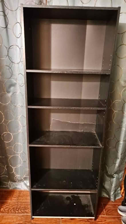 Photo of free Black bookcase (Allen) #2