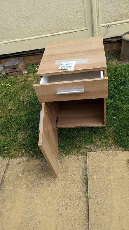 Photo of free Bedside table (Bishops Stortford CM23) #2