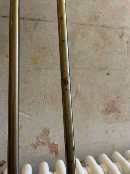 Photo of free 2x curtain poles with rings (Milton) #2