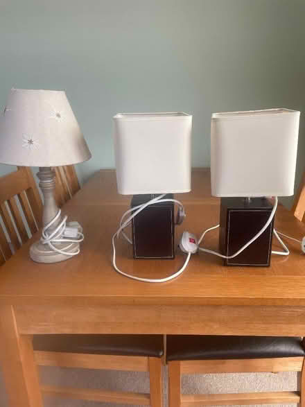 Photo of free Table lamps (Bourne PE10) #1