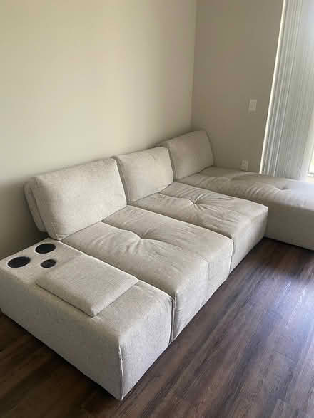 Photo of free Modular sofa with sound system (Montford / Madison Park area) #1